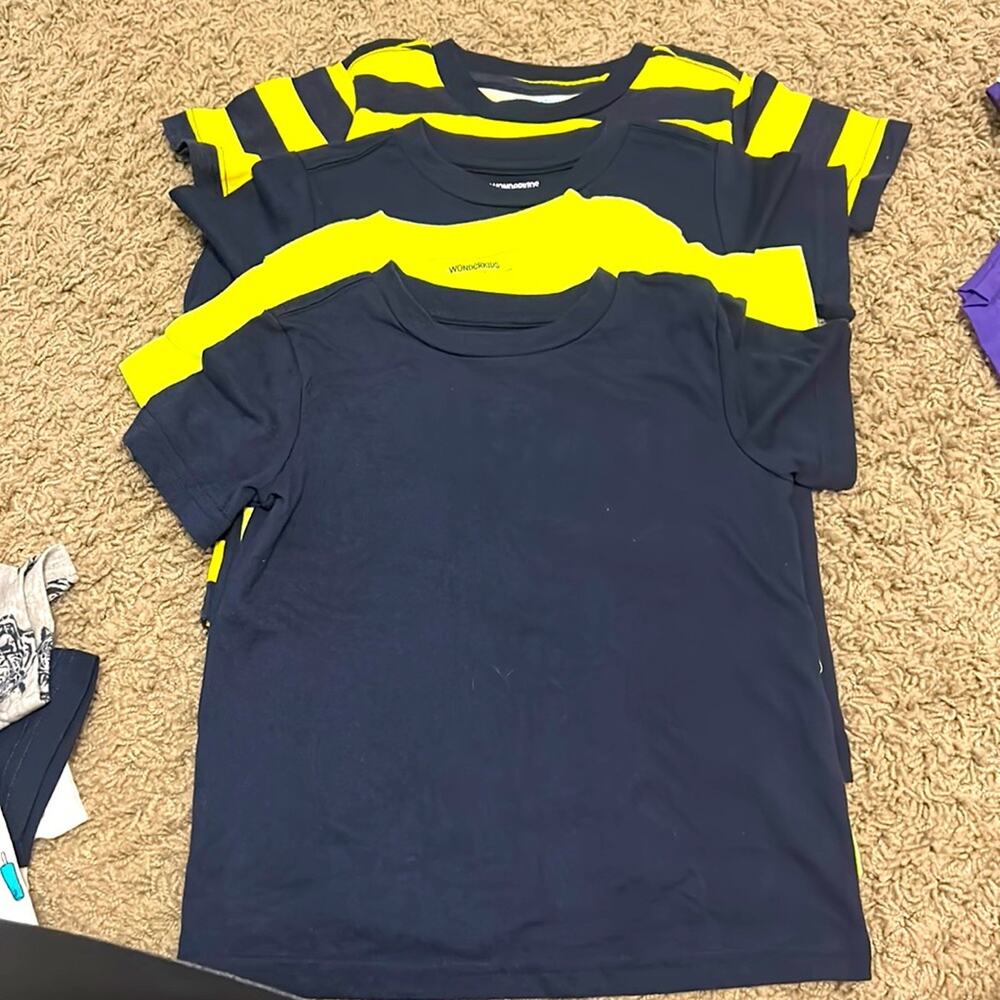 Wonderkid 4 pack t-shirt short sleeve set 4T